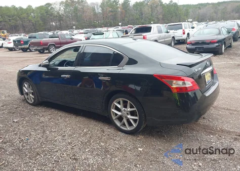 2009 Nissan Maxima 3.5 Sv z USA, uszkodzony, nr VIN 1N4AA51E49C807390